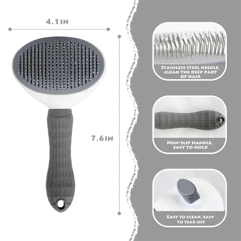 Coco's Corner Co. Self-Cleaning Pet Brush