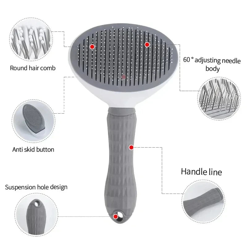 Coco's Corner Co. Self-Cleaning Pet Brush